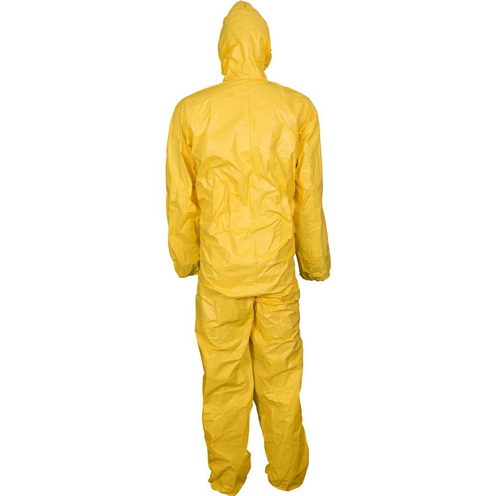 UNION Contract Pro カモフラージュ Macacão de Proteção Química Tychen com Capuz Amarelo - DUPONT