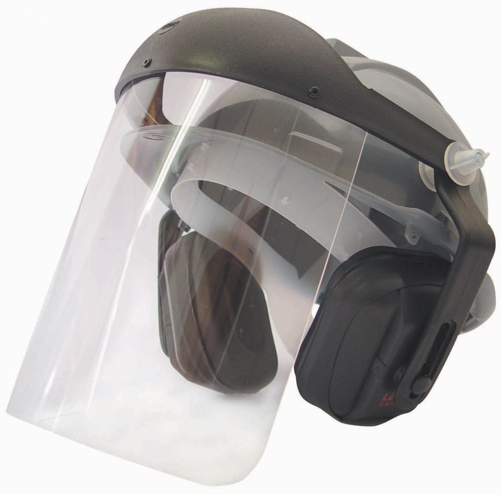capacete de segurança com abafador - epi - ferramentas gerais 
