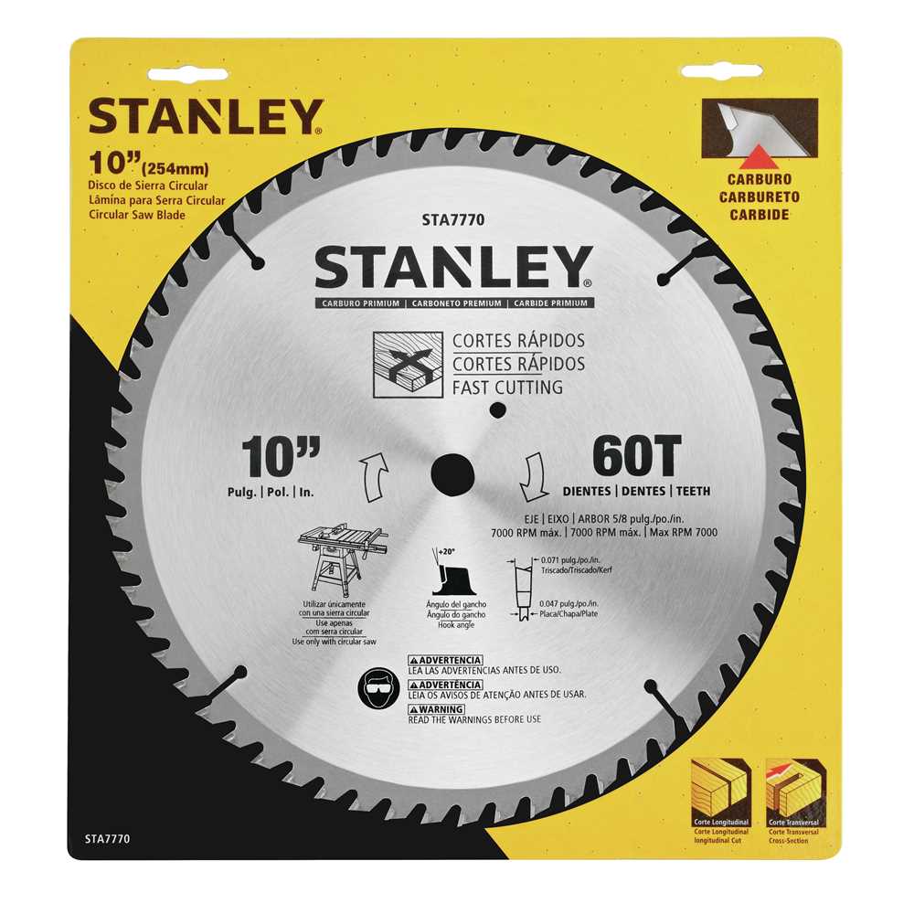 Sierra metal de 254mm de Stanley