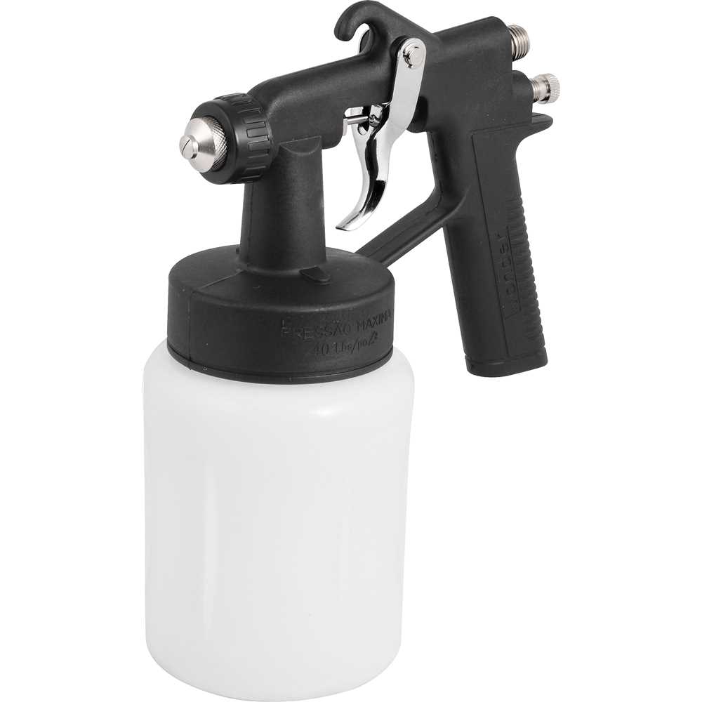 Pistola para Pintura Ar Direto PPV90 Caneca Plástica