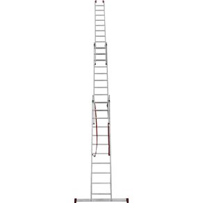 YK　エスカーダ Escada extensiva de alumínio 33 degraus 3 em 1 ESC0711 BOTAFOGO