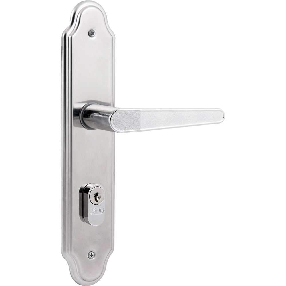 Fechadura Externa com Espelho Inox 803/03 - STAM - Ferramentas Gerais