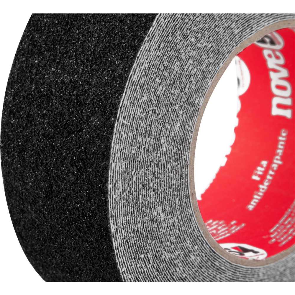 Fita Antiderrapante 50mm x 15m Preta - NOVE54 - Ferramentas Gerais