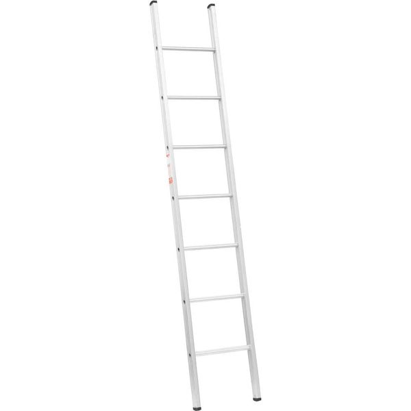 Escada paralela simples em alumínio 7 degraus PC107 - ALULEV