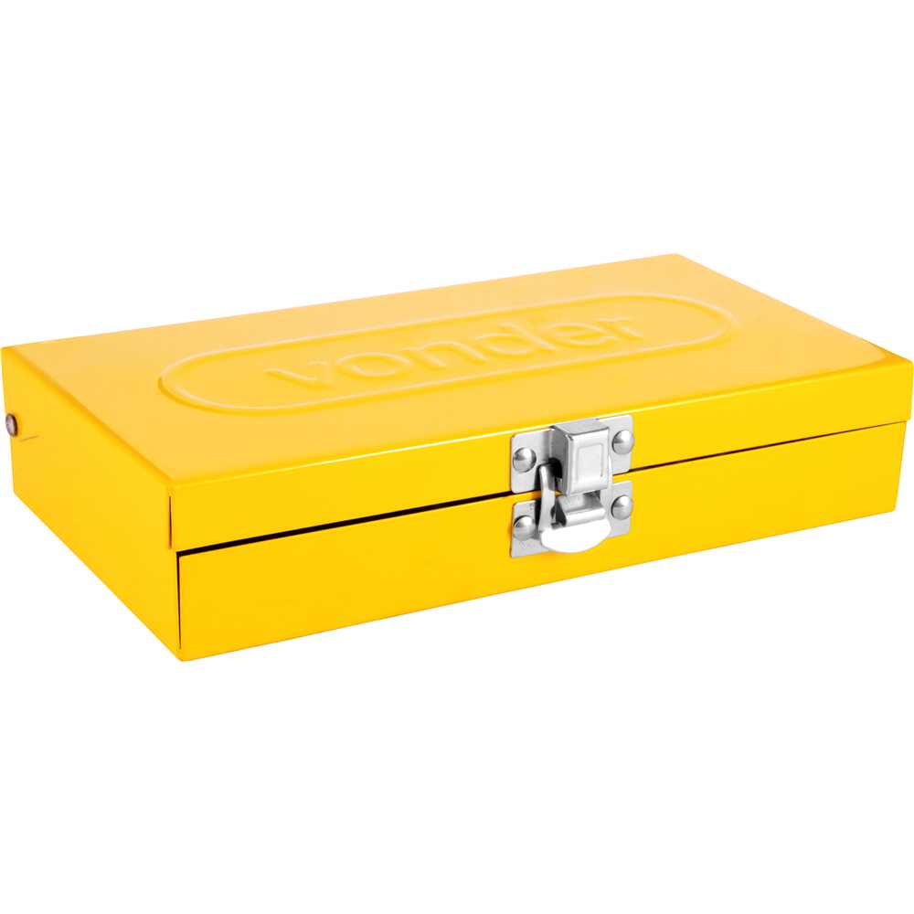 Jogo de Soquete Sextavado 1/4” 4-13mm 33 Peças - VONDER