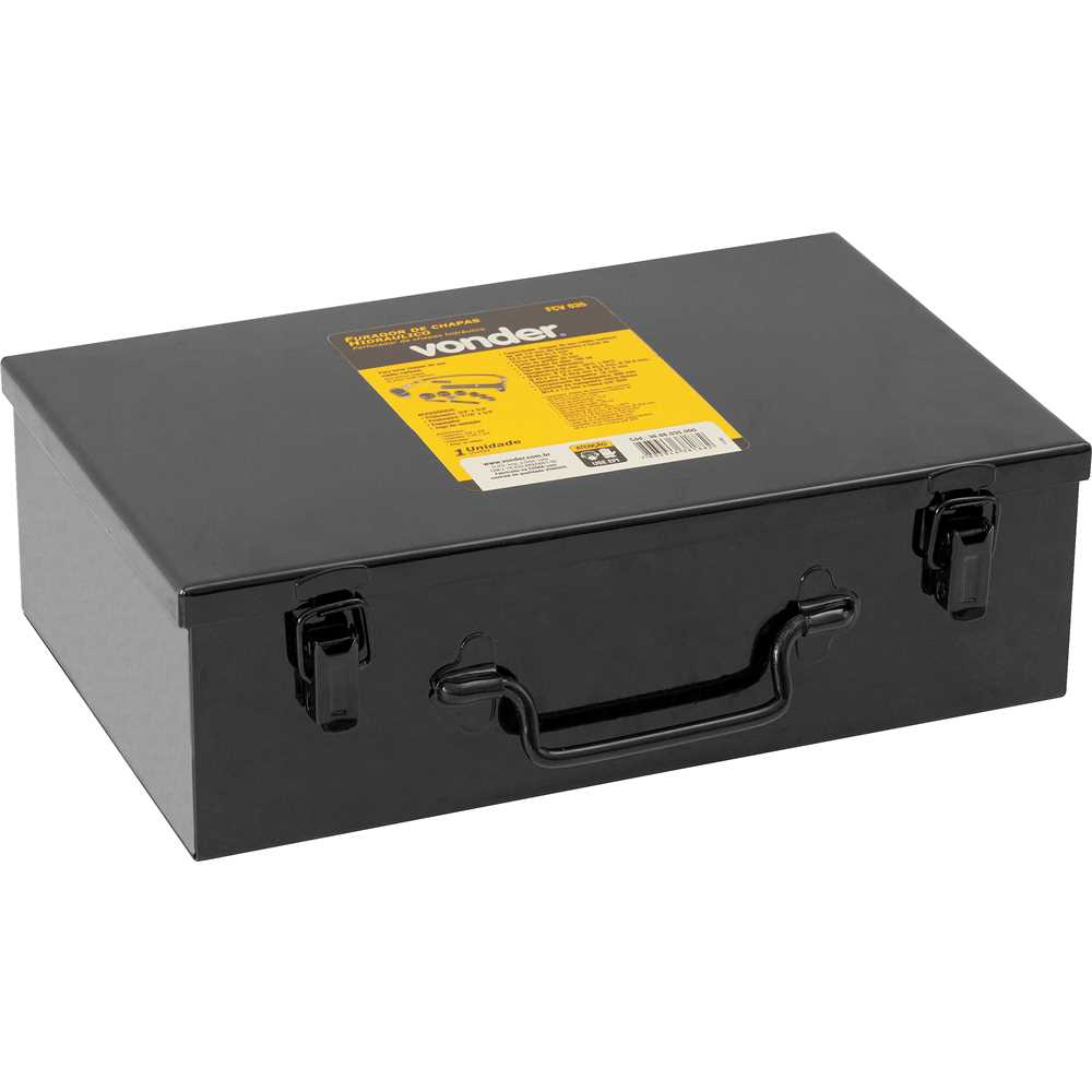 Jogo Furador de Chapas Hidráulico FCV 035 - VONDER - Ferramentas