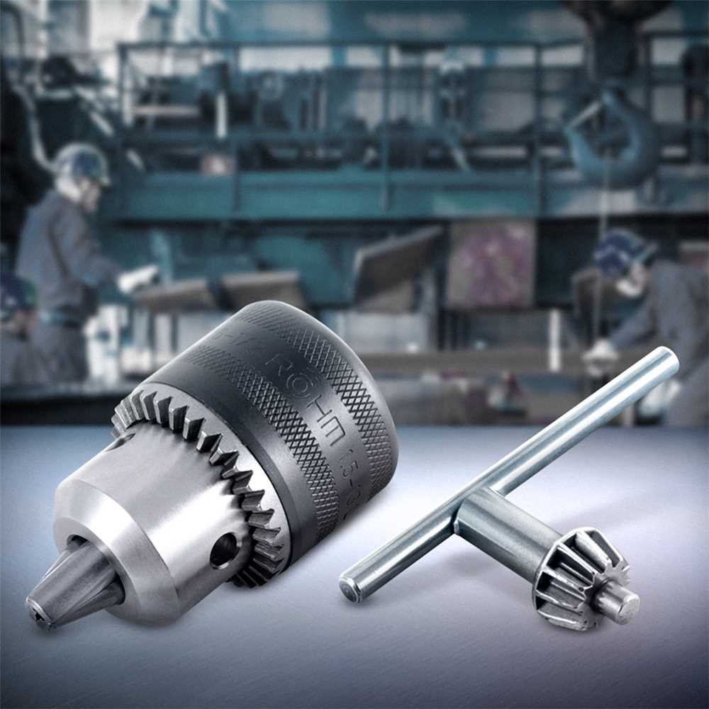 Mandril com chave 13L 1,5 mm - 13,0 mm 1/2