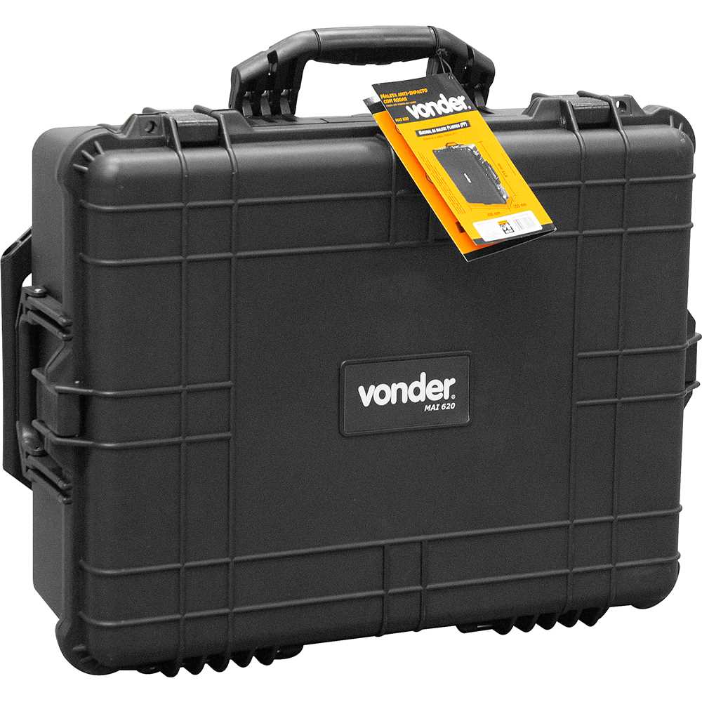 Maleta Anti-Impacto 61x49x25cm com Rodas MAI 620 - VONDER