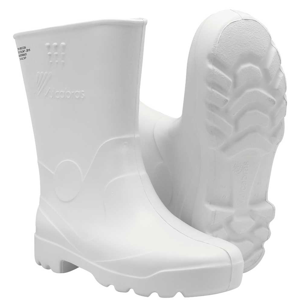 Bota de EVA Cano Médio Branca sem Forro VULCABRAS Ferramentas