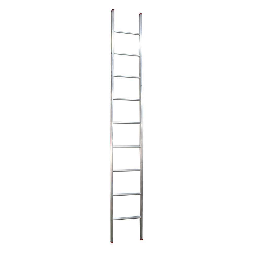 Escada de Alumínio Simples 9 Degraus 3,0m PC-109 - Alulev