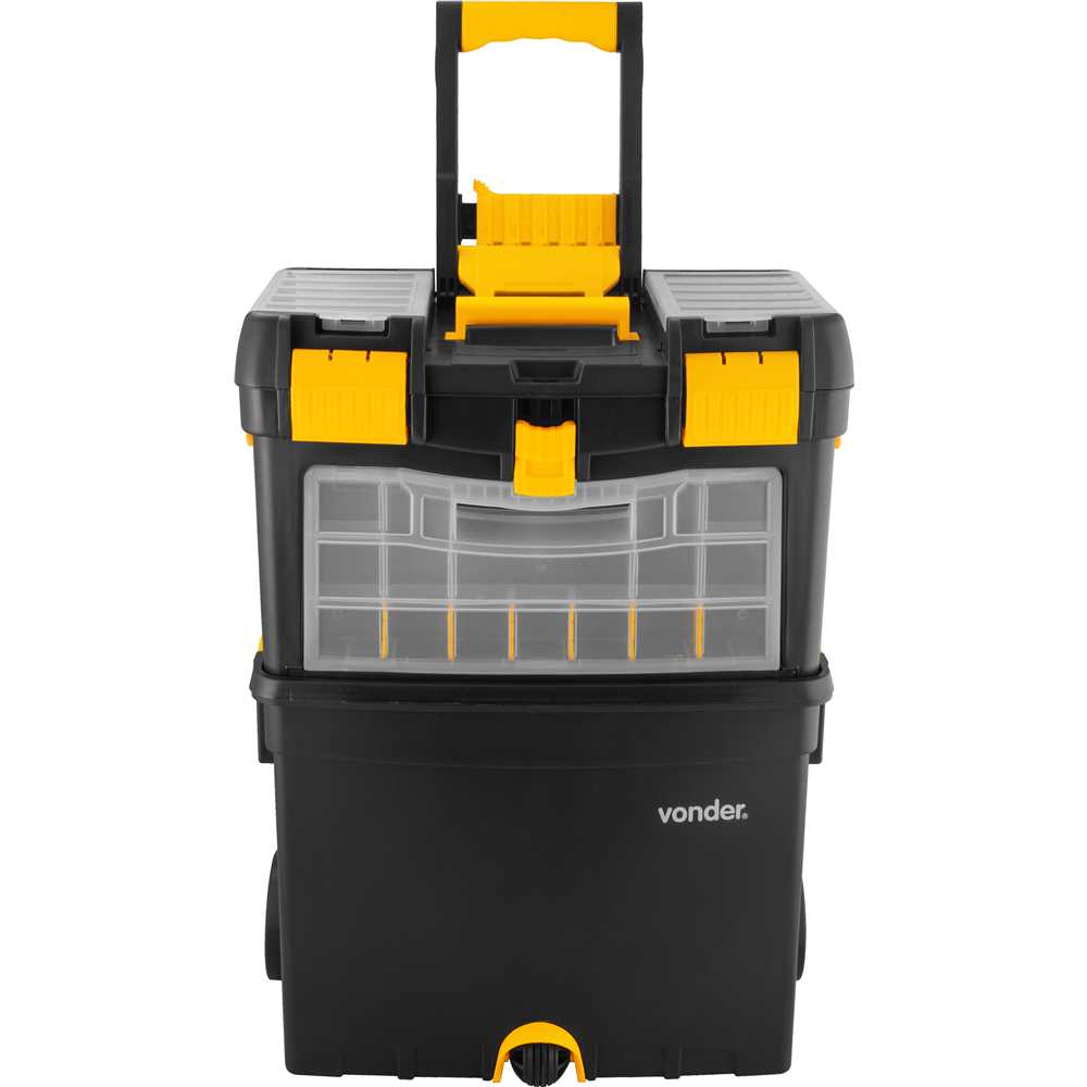 Cat’seye CE-1500 PrewarD-28Replica Caixa plástica para ferramentas com rodas 545 x 440 x 720 mm - CRV