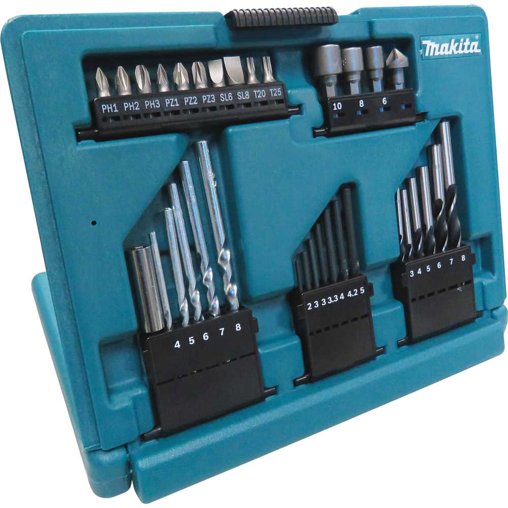Jogo de Bits Broca e Soquete com 33 Peças B49389 - Makita