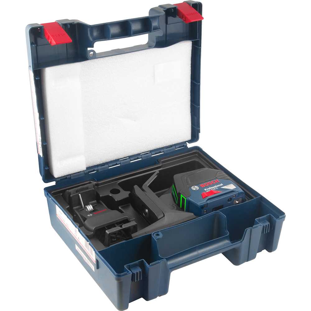 Nível a laser 15 metros 2 linhas com suporte e maleta 0601066J00