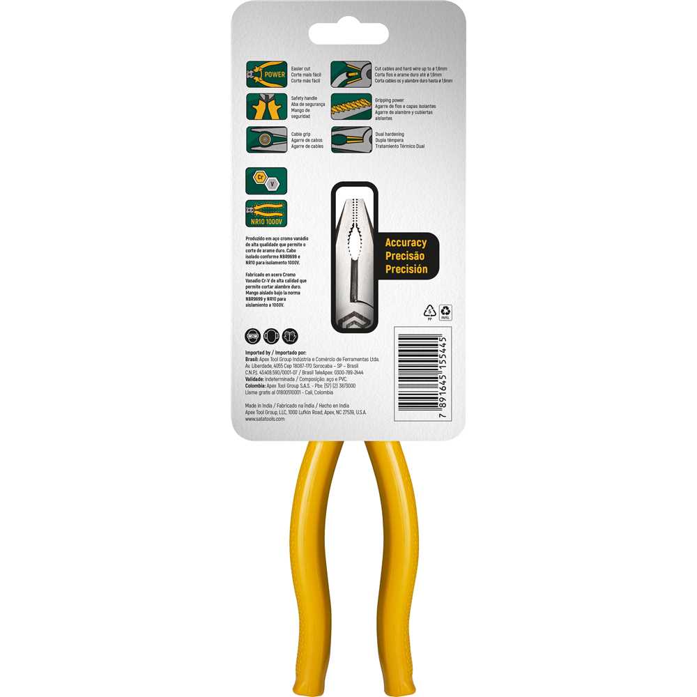 Alicate eletricista 8