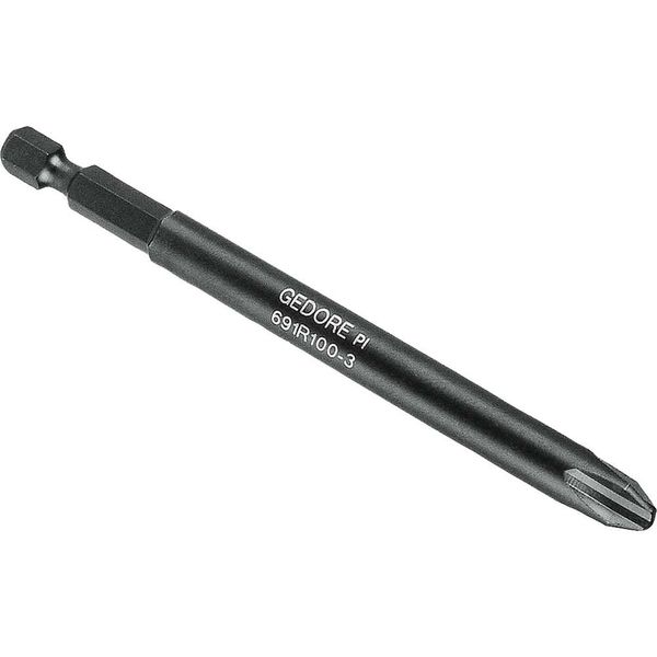 Bits Philips N2 1/4" x100mm 025653 - Gedore