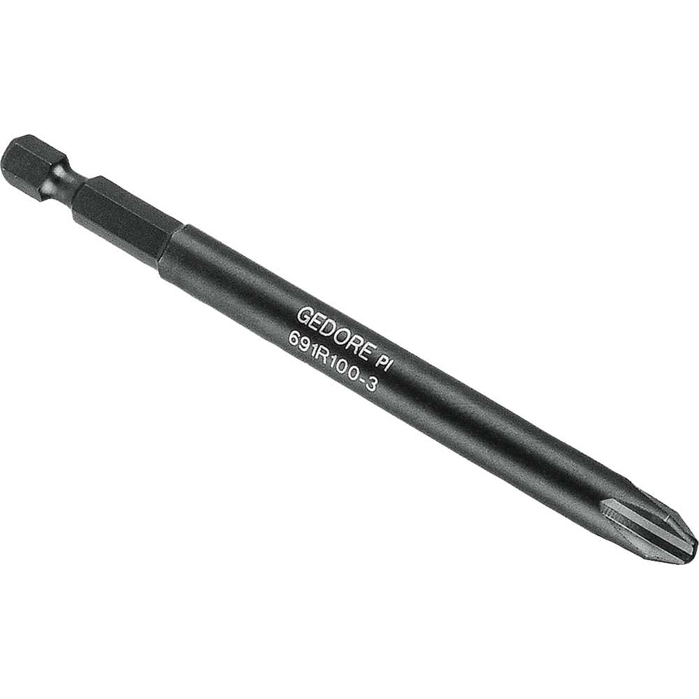Bits Philips N2 1/4" x100mm 025653 - Gedore