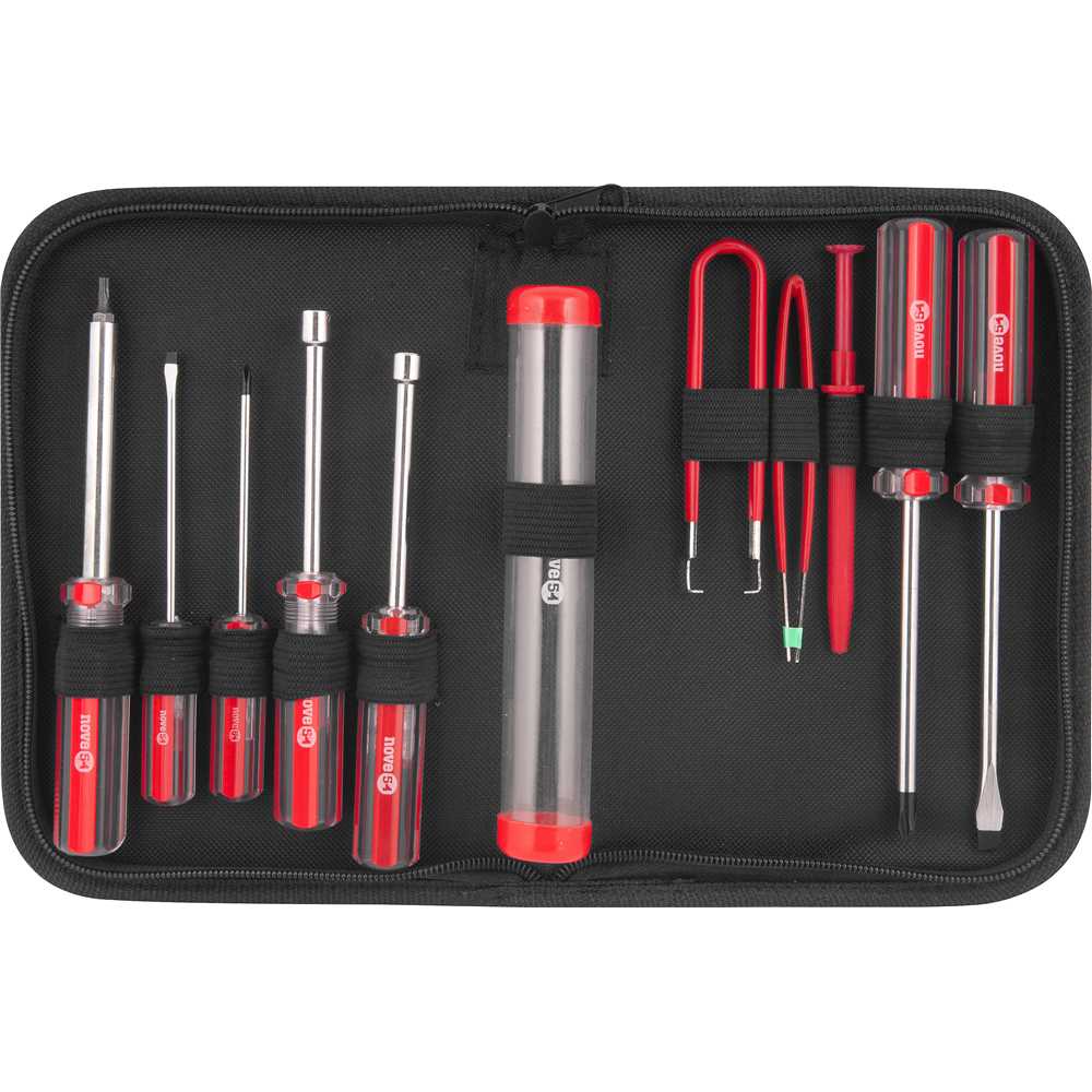 ENVIORN Preparation Series 3点セット Jogo de Ferramentas com 13 Peças KF 013 com Estojo com Zíper