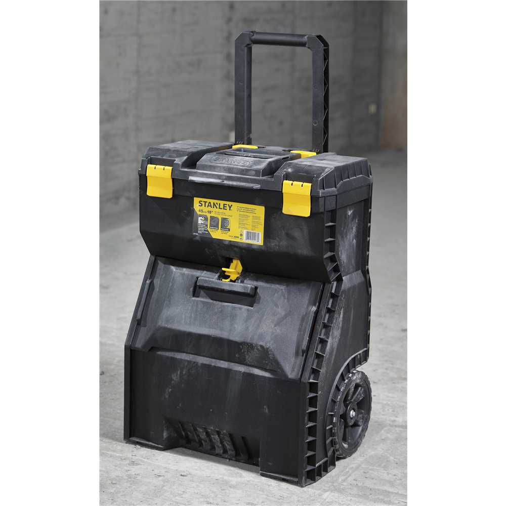 Caixa plástica com rodas para ferramentas STST18800 STANLEY