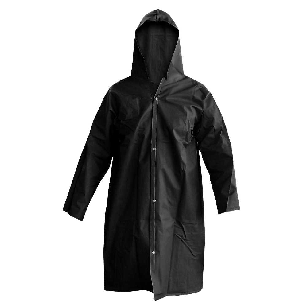 Capa de Chuva em PVC Forrada com Manga Preta BRASCAMP