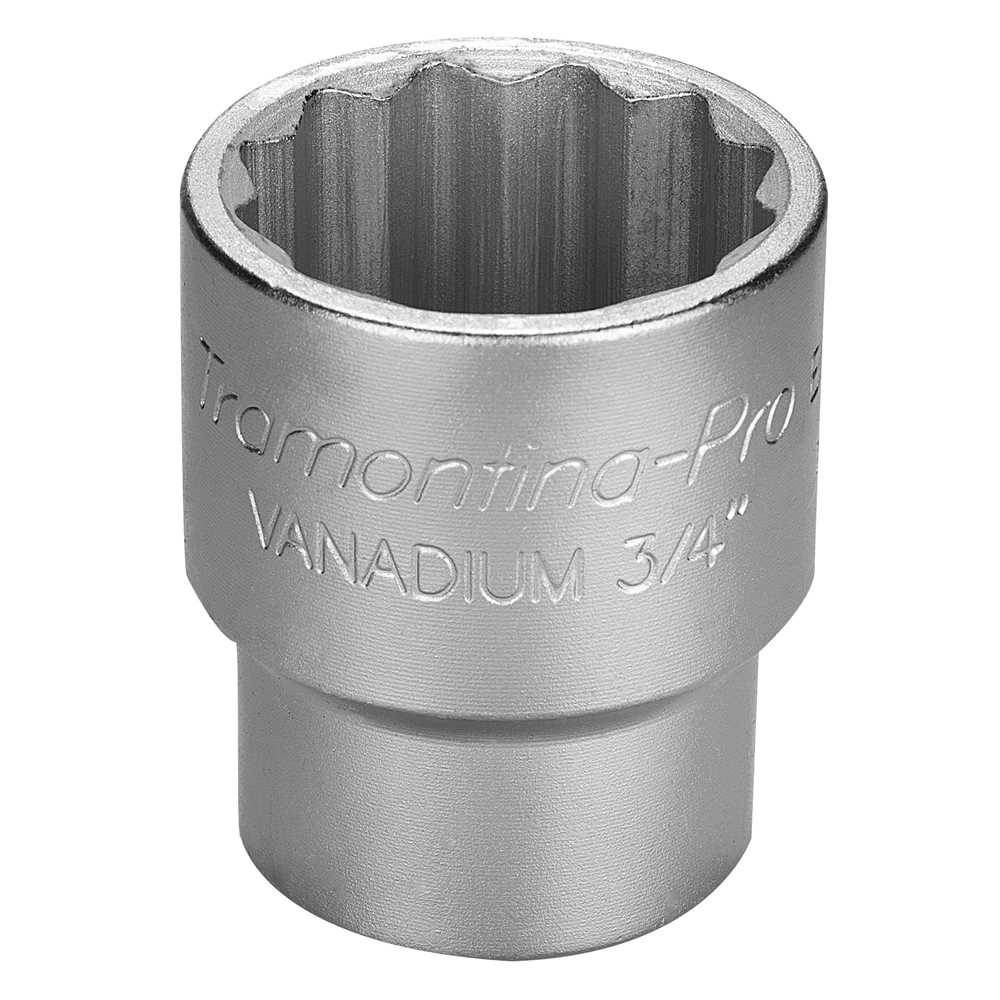 SOQUETE ESTRIADO 3/4"X 41MM TRAMONTINA PRO