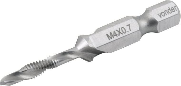 Broca/Macho Combinado M4 - VONDER - Ferramentas Gerais