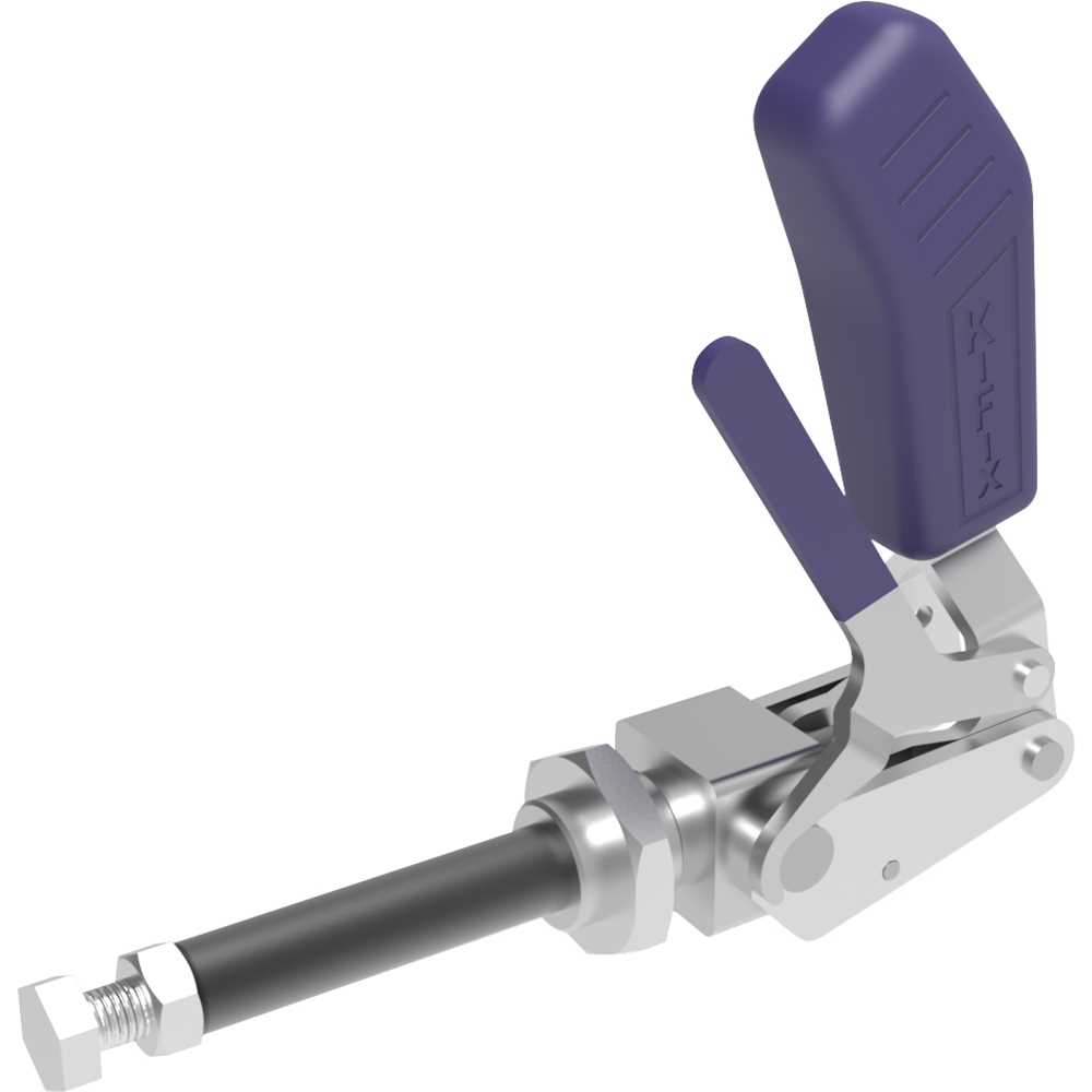 Grampo de aperto rápido tipo torpedo frontal com trava KF035TR
