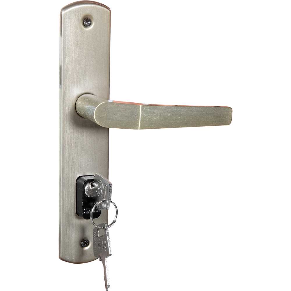 Fechadura Popline Reta externa Oxidada - Soprano - Ferramentas Gerais