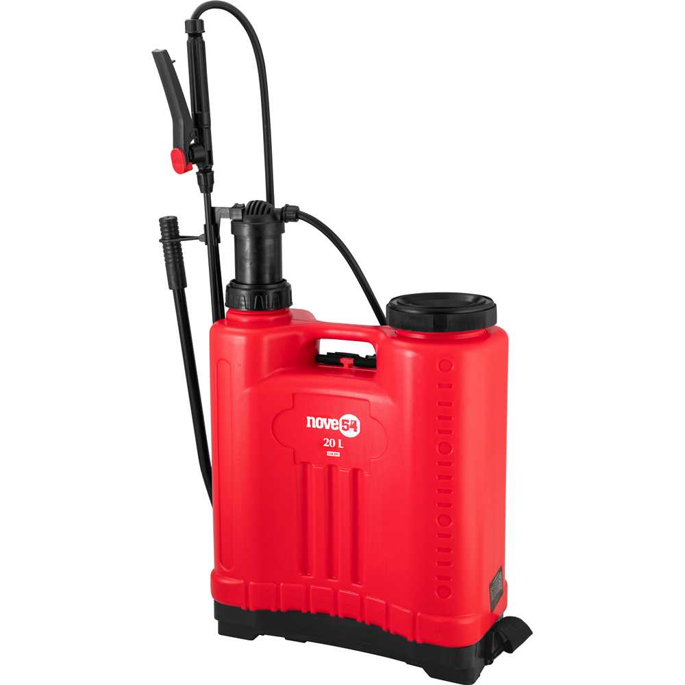 Pulverizador Costal Agrícola 20L com Compressão Prévia - NOVE54