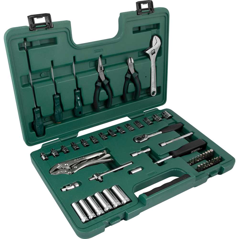 Jogo de Ferramentas com 52 Peças ST09505SJ - SATA - Ferramentas Gerais