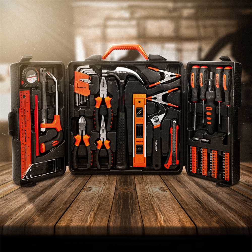 Jogo de ferramentas com 69 peças 3370166 ROBUST - Ferramentas Gerais